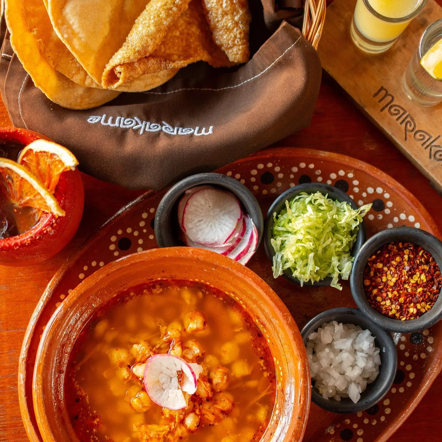 comida en cancún restaurante marakame