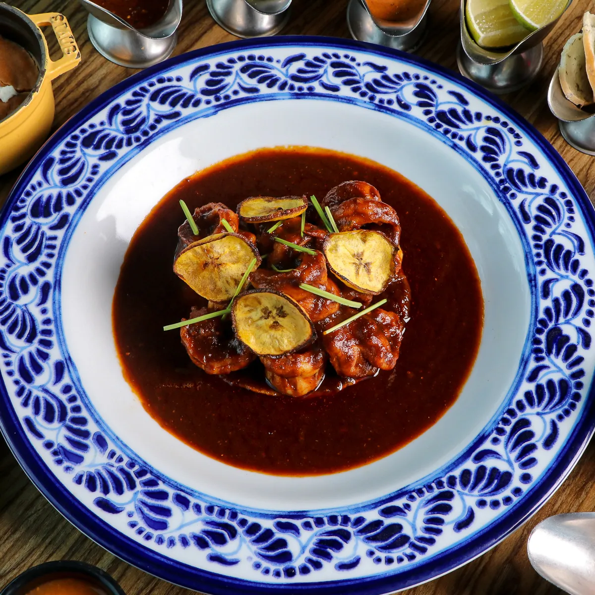 Platillos mexicanos picantes del restaurant cantina la 20