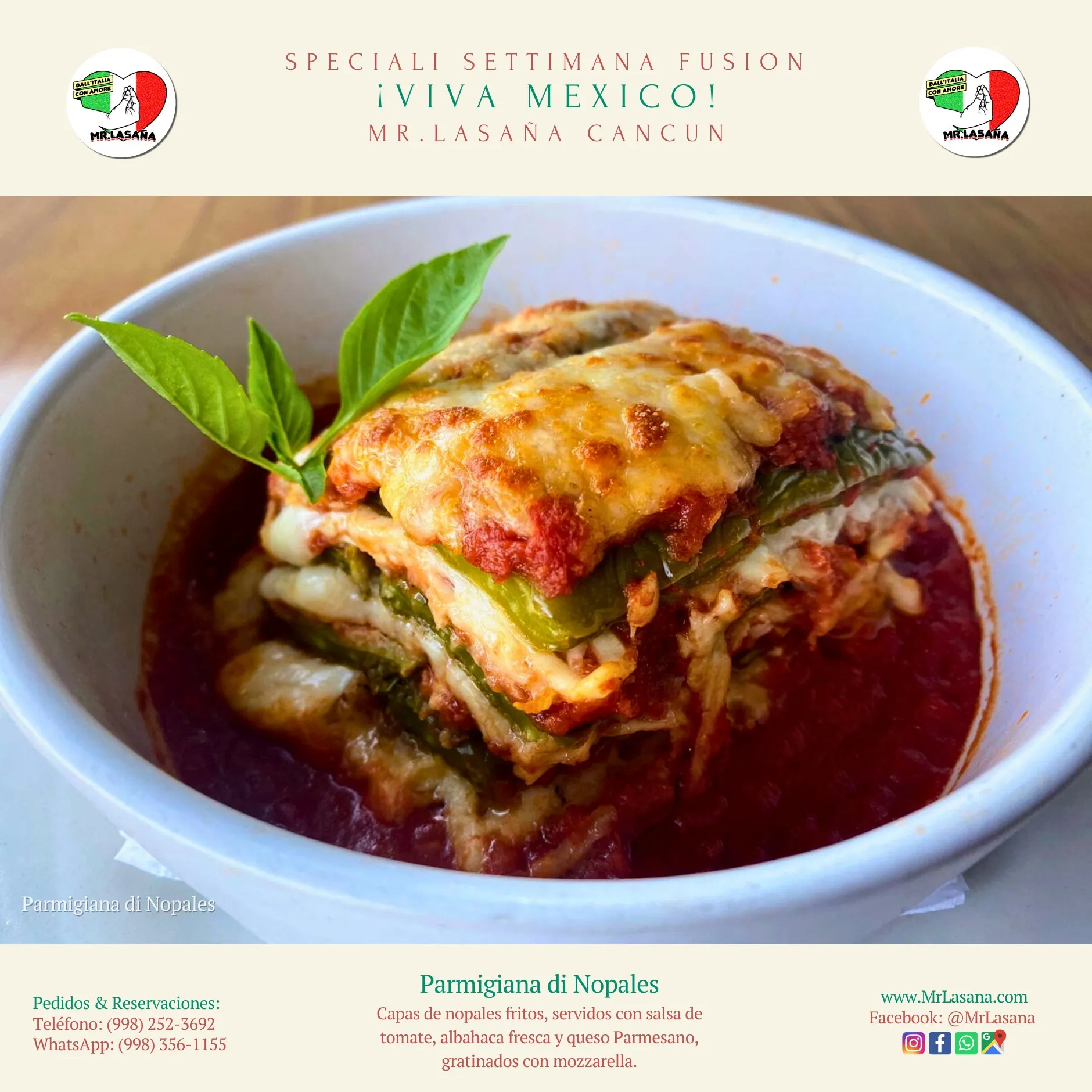 Restaurantes italianos en cancún