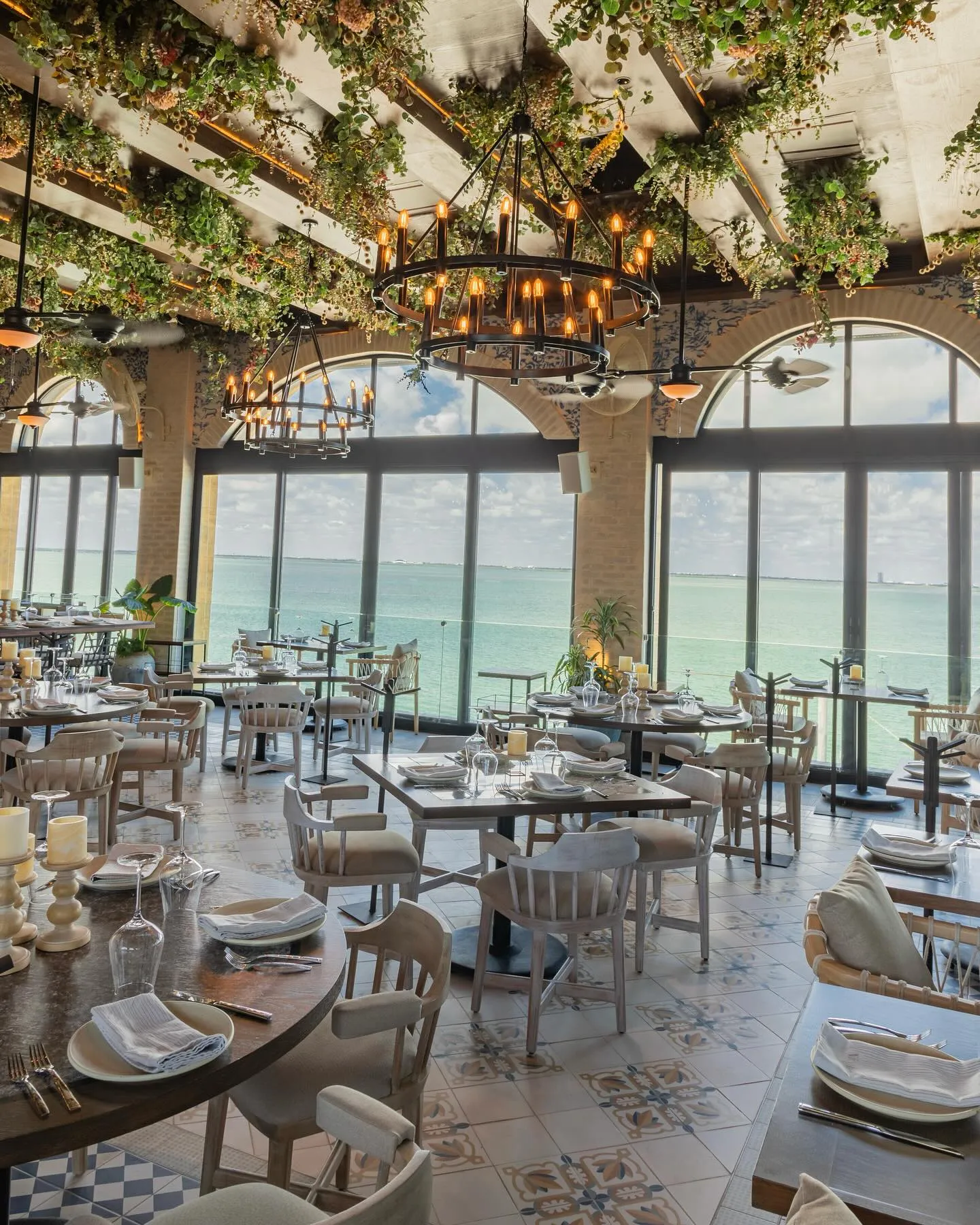 restaurante italiano en cancun con vista al mar