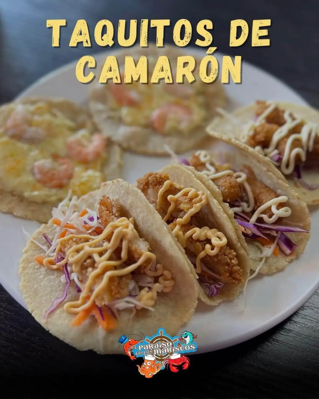 buffet de tacos de camaron en merida el paraiso de los mariscos