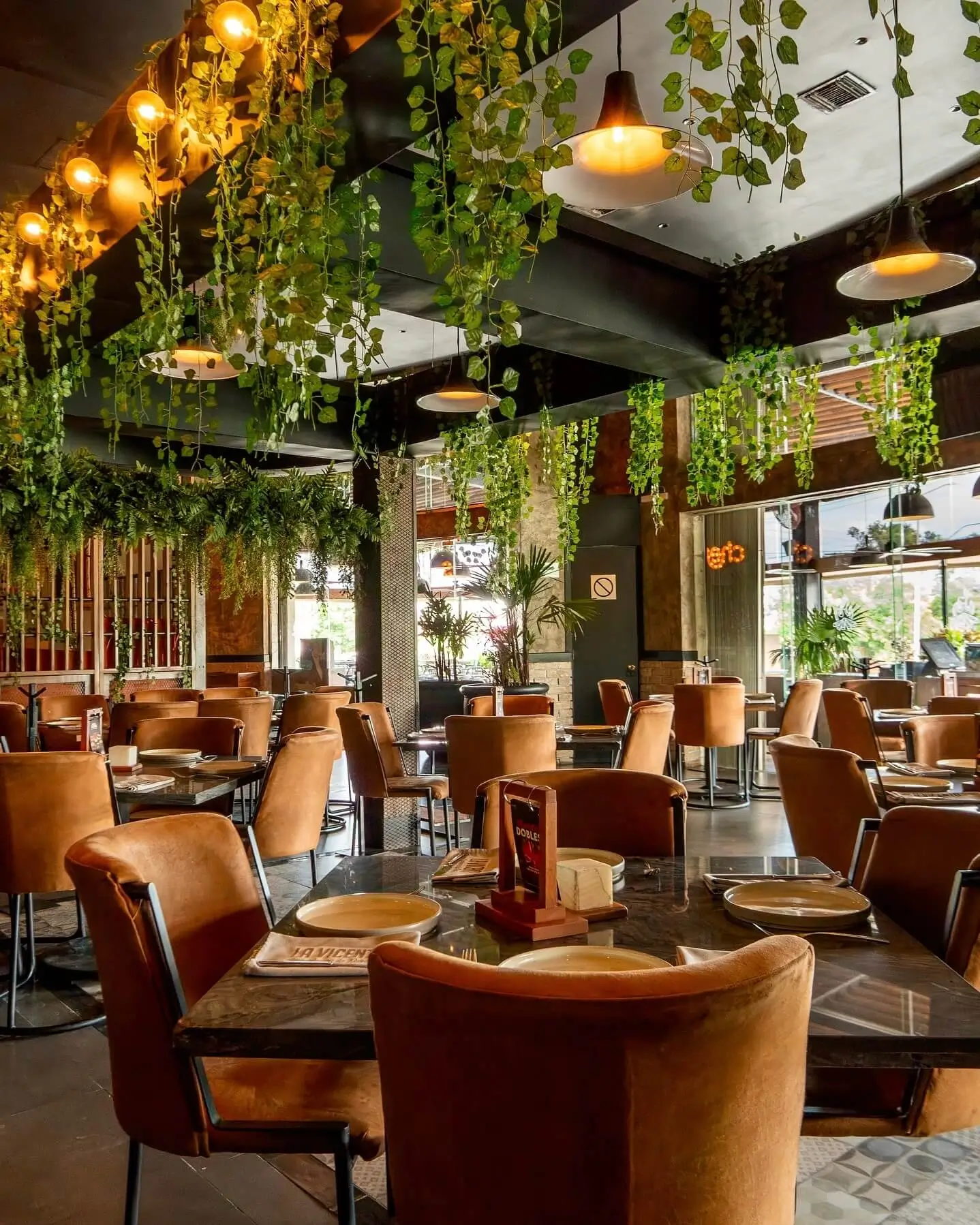 dentro del restaurante de lujo la vicenta cancun