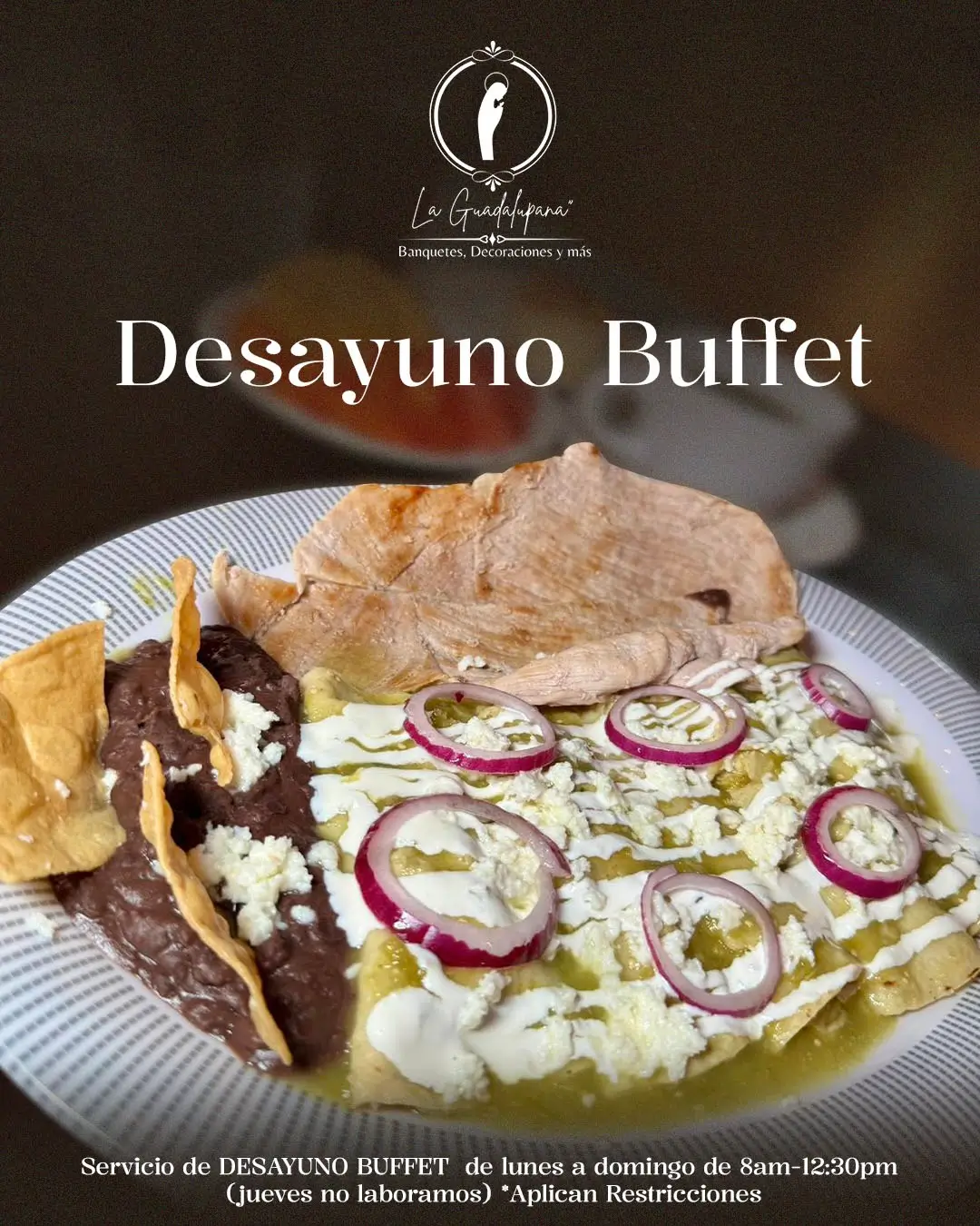 desayuno buffet en merida restaurante la guadalupana