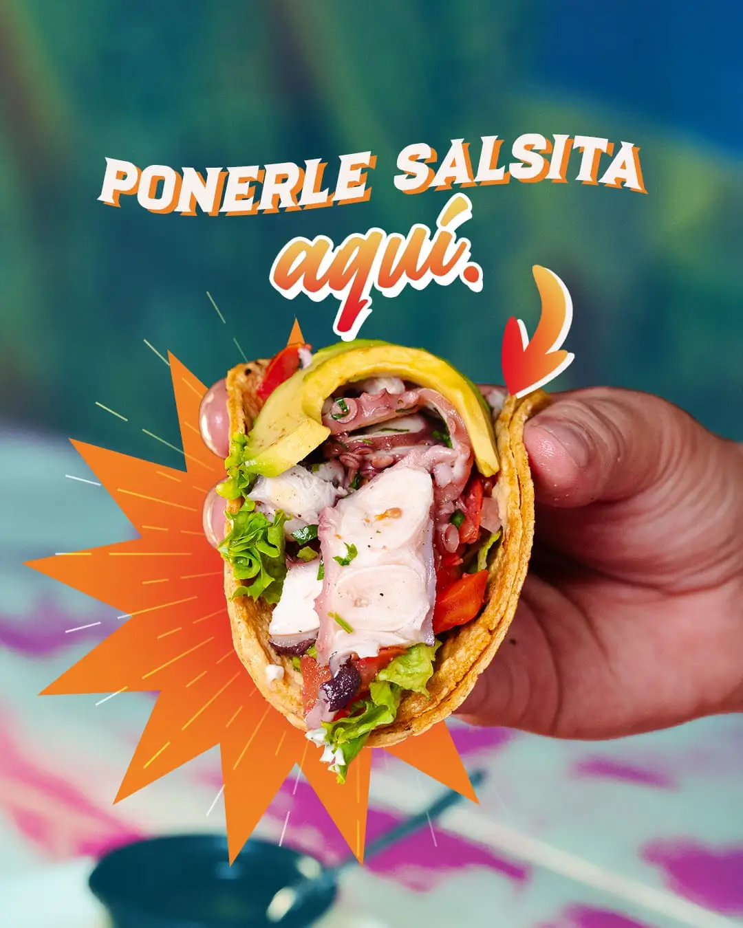 tacos de camaron en el restaurante el timon de cancun