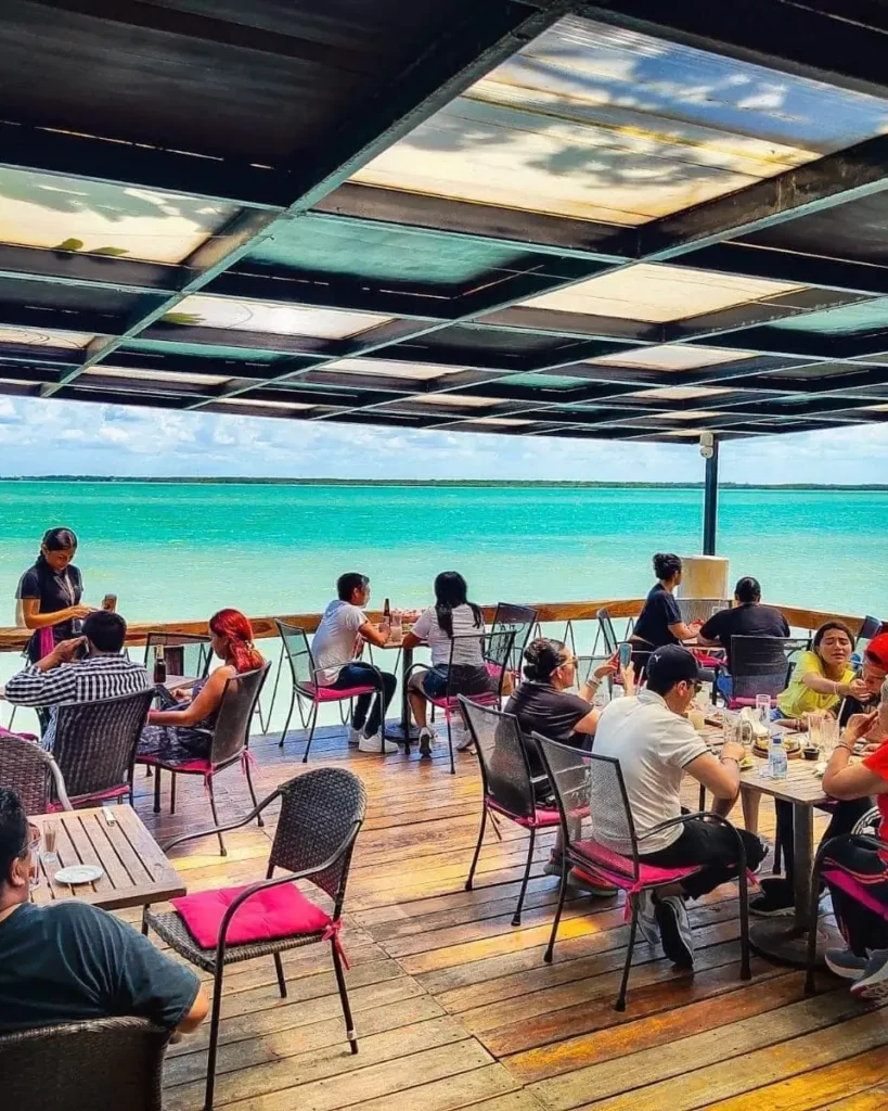 restaurante con vistas al mar en chetumal - rest mx
