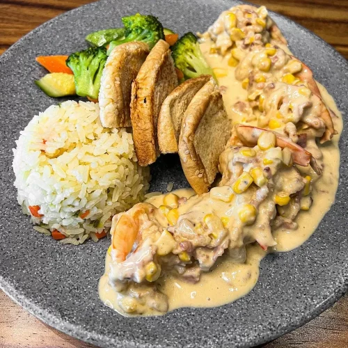 comida con mariscos en playa del carmen