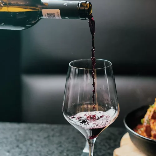 Vino del restaurante Roca Steakhouse en Mérida Yucatán