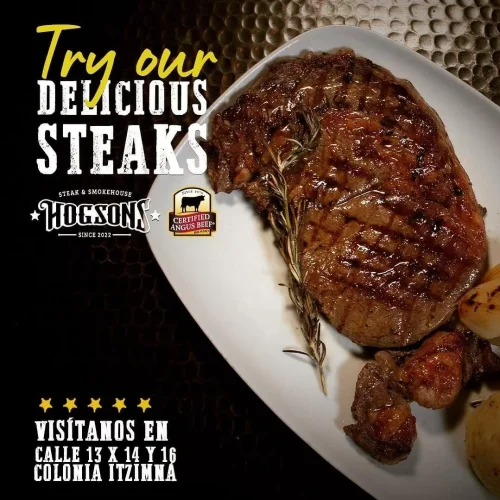 Corte de Carne en el Restaurante y Parrilla Argentina La Rueda en Mérida