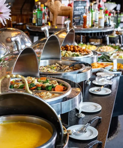 Barra del Buffet Costelao en Playa del Carmen