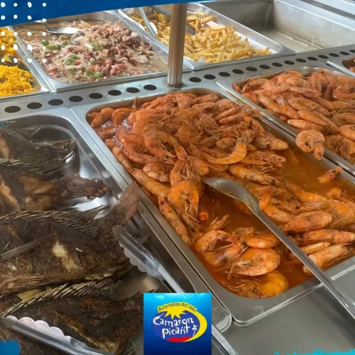 buffet de camarones y mariscos en puebla camaron picant