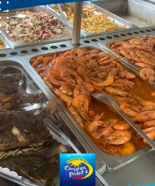 buffet de camarones y mariscos en puebla camaron picant