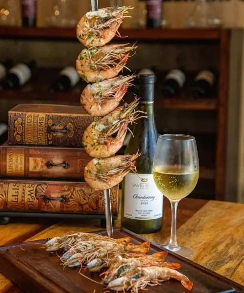 buffet de mariscos en playa del carmen espadas de camarones