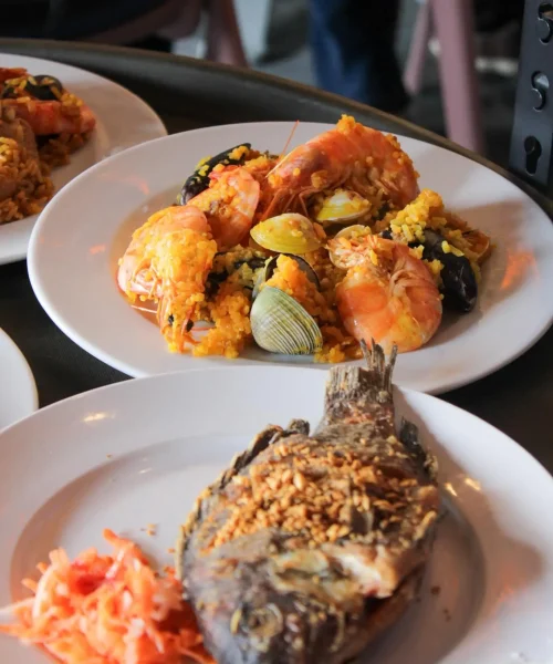 buffet de mariscos en puebla restaurante ojo de pez