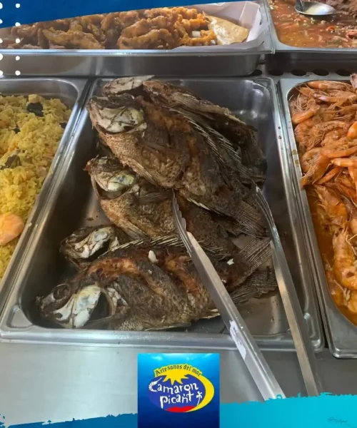 buffet de pescado frito en puebla