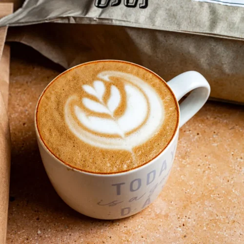 Café capuchino en tulum