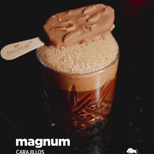 Carajllos de paleta magnum en el restaurante madison orizaba
