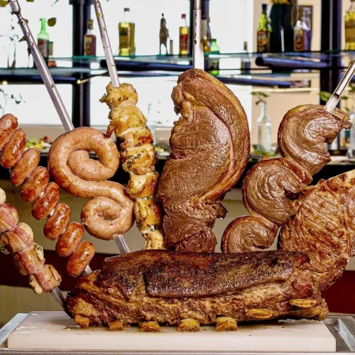 cortes de carne del restaurante rancho da picaña en merida