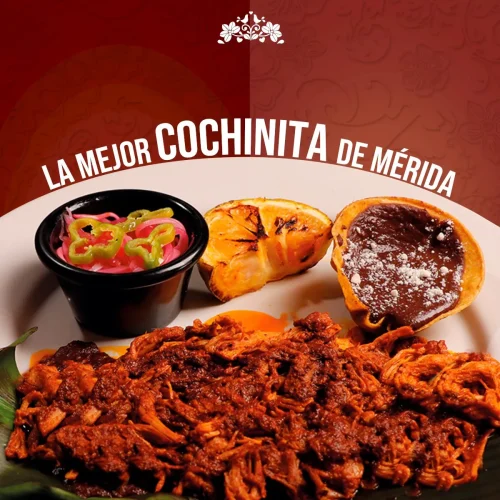La mejor comida de yucatán, la cochinita pibil yucateca
