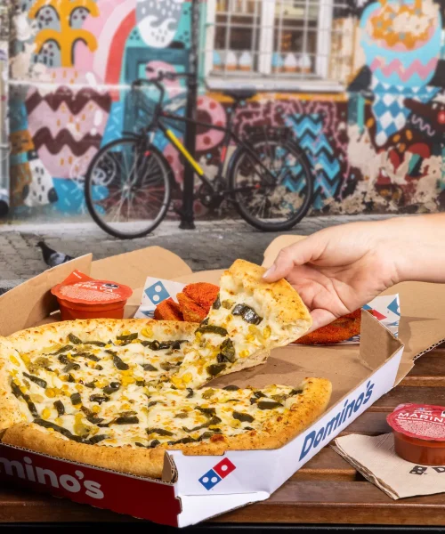 Comida a domicilio dominos pizza