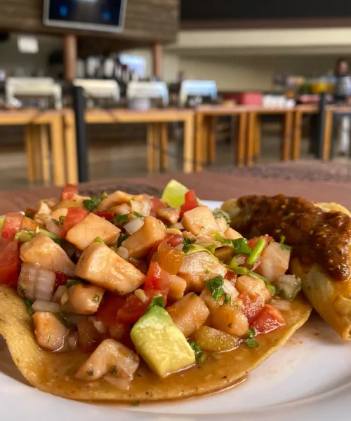 comida del desayuno en roys cuerna