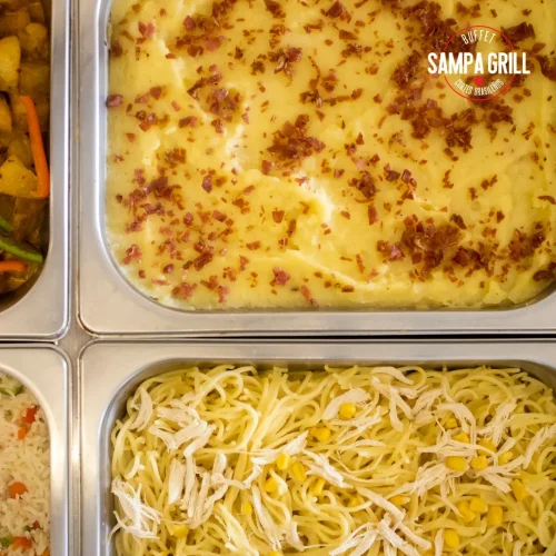comida del buffet de sampa grill