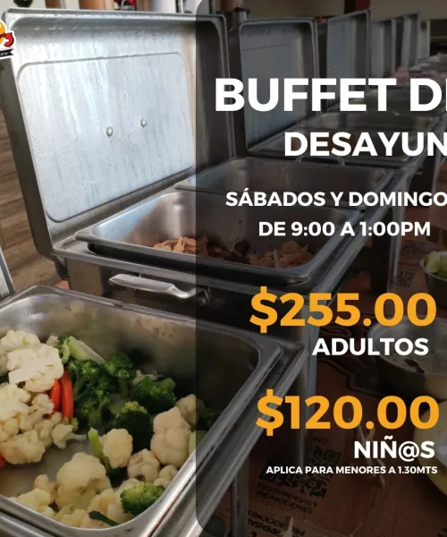 precios del desayunos buffet de roys en cuernavaca