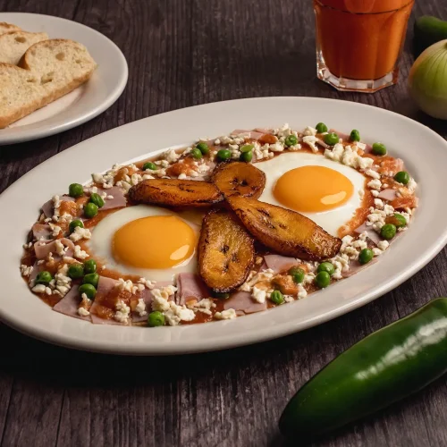 huevos motuleños en orizaba veracruz restaurante la parroquia