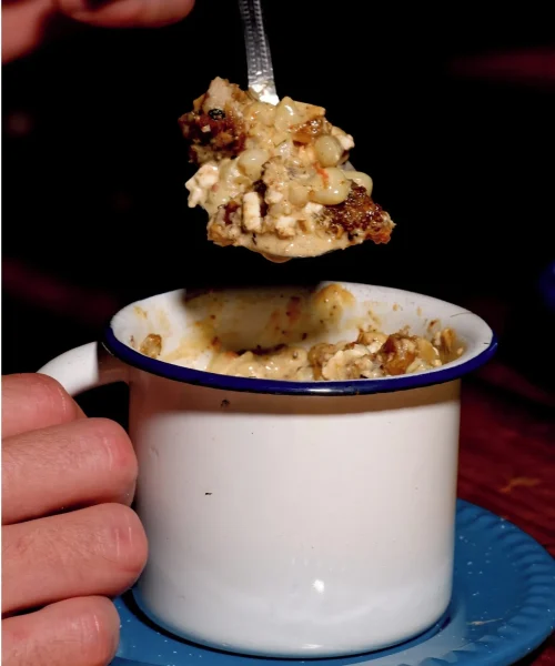 Delicioso esquite un postre caliente muy rico para acompañar tus comidas en taqueria los compas