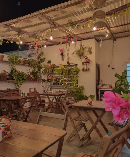 exterior del restaurante oaxaqueño en playa del carmen