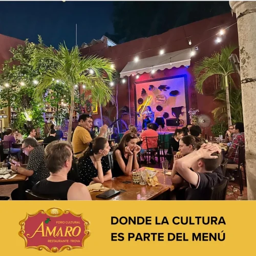 comida centro merida restaurante amaro