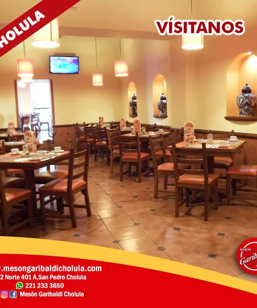 restaurante en cholula