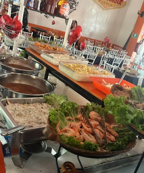los buffet de mariscos mas baratos en puebla