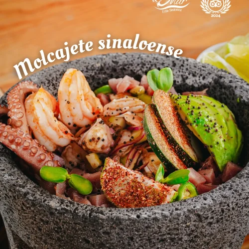 menu del restaurante sabor de mar en tulum