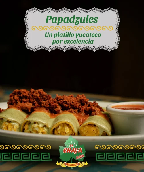 Papadzules yucatecos en mérida