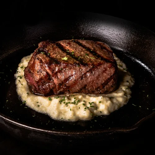 Carne con puré restaurante de lujo sonora prime puebla