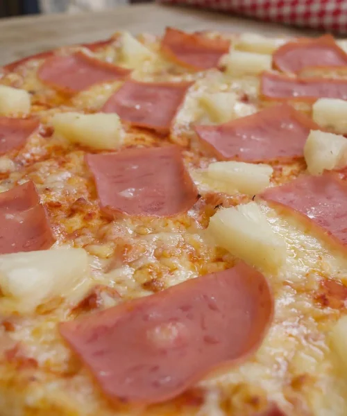 pizza de hawaiana en playa del carmen