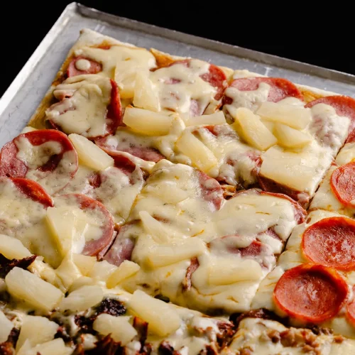 Pizzas de especialidad en el restaurante los trompos mérida