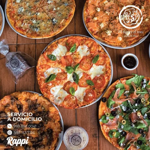 Pizzas artesanales e italianas