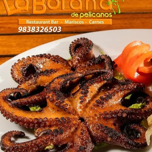 pulpo a la parrilla restaurante la botana de pelicanos rest mex