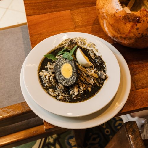 desayunar relleno negro en mugy