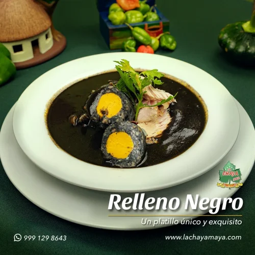 gastronomía de yucatán el relleno negro