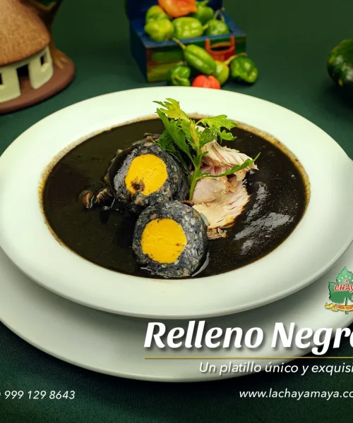 gastronomía de yucatán el relleno negro