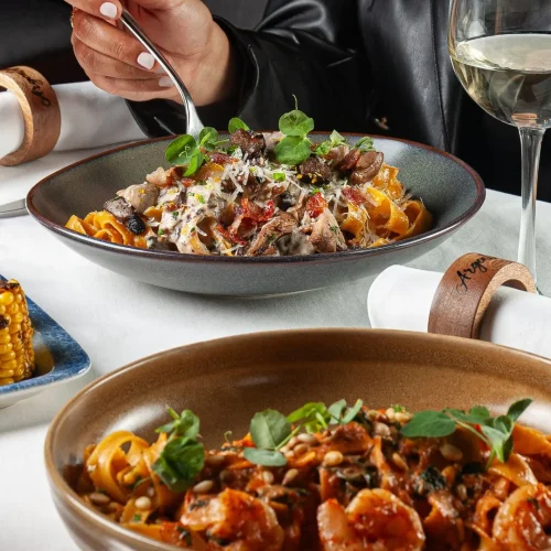 Comida mexicana de autor en el restaurante argentilia