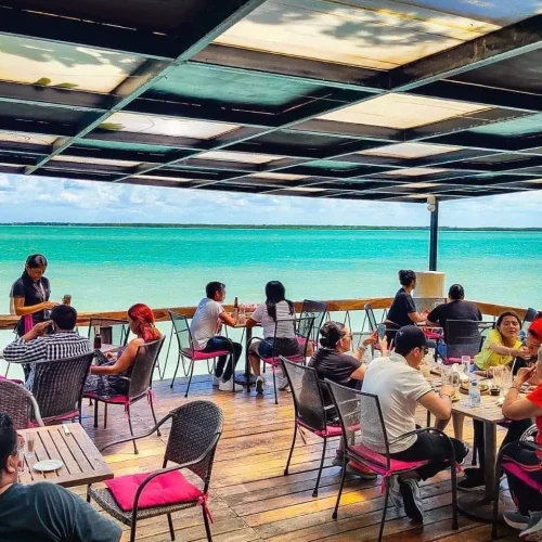 restaurante con vistas al mar en chetumal - rest mx