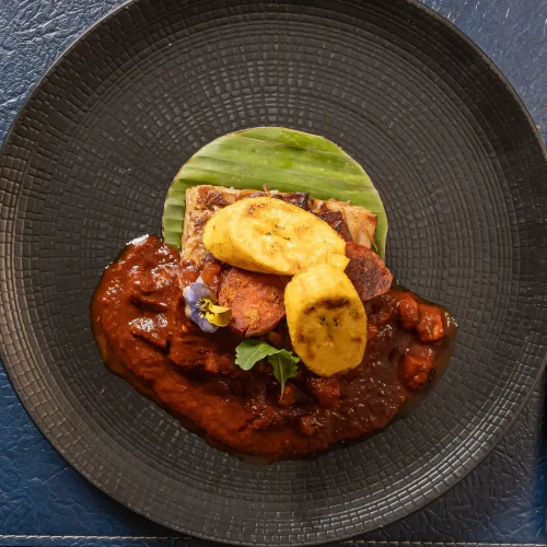 Comida del restaurante cocina de los ángeles en puebla