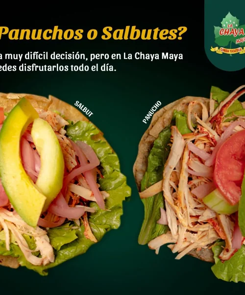 ¿Panuchos o salbutes? lo mejor de ambas comidas yucatecas