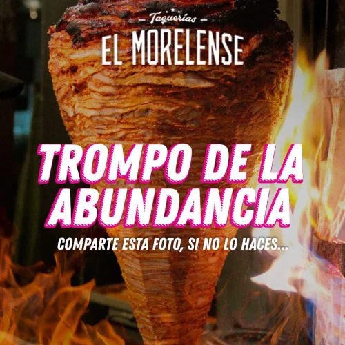 taqueria el morelense trompo de pastor gigante