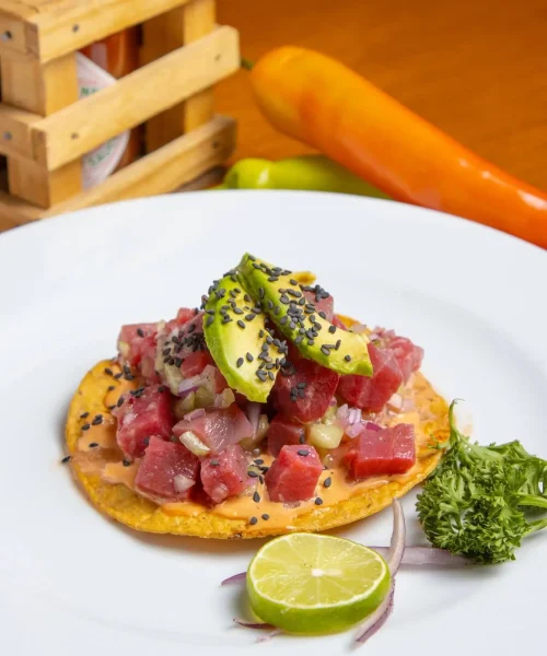 tostadas de mariscos en puebla mi bello mazatlan