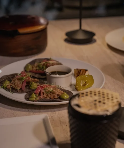 Comida de autor contemporánea en el centro de mérida